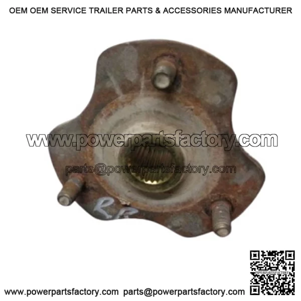 1986 86 YAMAHA YFM200 YFM 200 ATV FOUR WHEELER BODY REAR RIGHT WHEEL HUB - Image 2