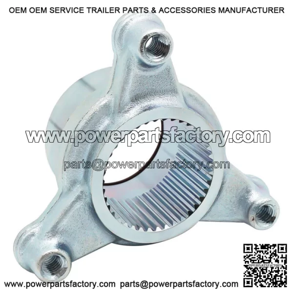 Rear Brake Rotor Hub Disc Disk Flange for Honda TRX450R 2004-2005 43121-HP1-000 (For: Honda) - Image 3