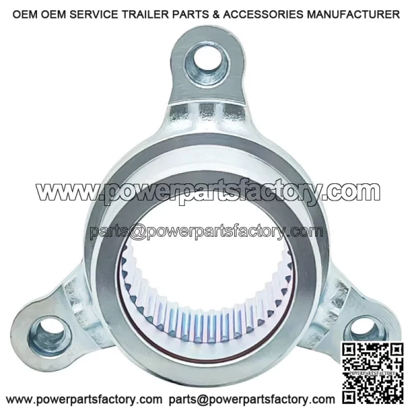 Rear Brake Rotor Hub Disc Disk Flange for Honda TRX450R 2004-2005 43121-HP1-000 (For: Honda) - Image 4