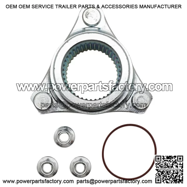 Rear Rotor Disk Flange Holder Hub for Honda TRX300EX TRX250X TRX300X 43120HC0010 (For: Honda) - Image 3