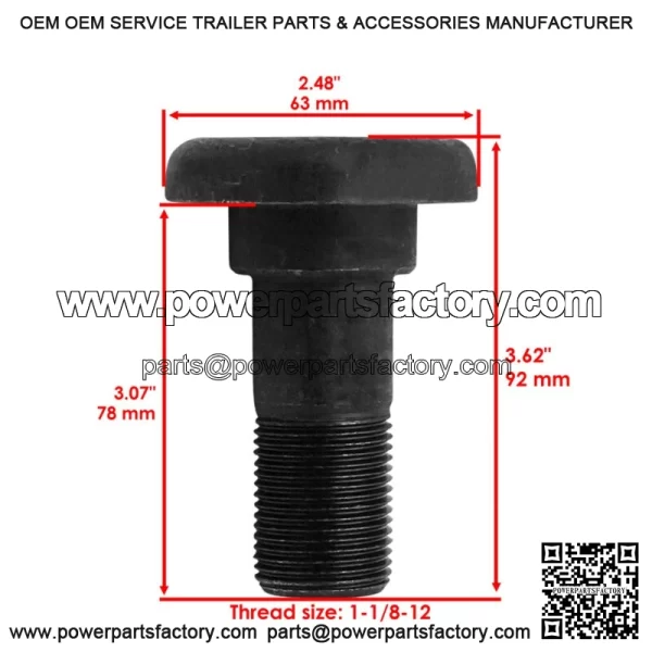 802-263C 802-277C Deck Blade Bolt Kit For Land Pride RC1548 RC1560 4615 RCM3715 - Image 2