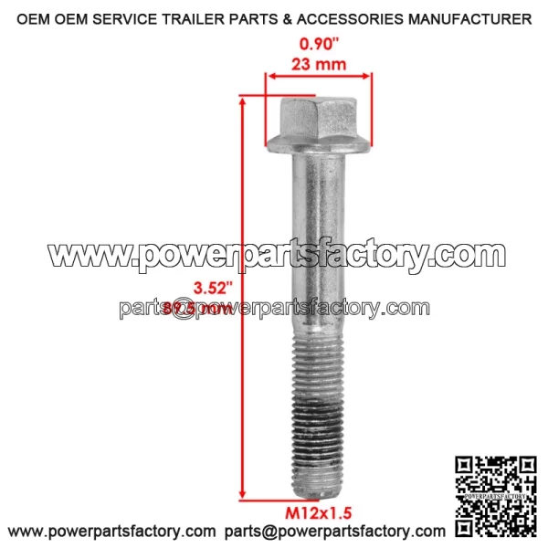 7521073 Front or Rear Suspension Bolt For Polaris Sportsman XP 1000 2020-2024 - Image 2
