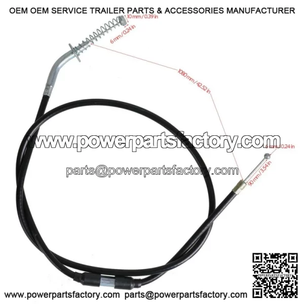 Front Drum Brake Cable for Yamaha Breeze YFA1 Moto-4 YMF80 Water-Cooled ATV