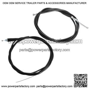 For Honda FL 250 Odyssey ATV Control Cable Set Throttle & Brake Cables 1977-1984 (For: Honda)