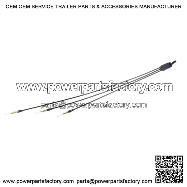 Choke Cable  Mikuni Triple Carb - 20"/24"/28" for Arctic Cat/Polaris  7080283  (For: Polaris)
