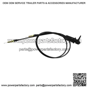 Dual Choke Cable fits Polaris Replaces OEM # 7080753 Snowmobile Choke Cable (For: Polaris)
