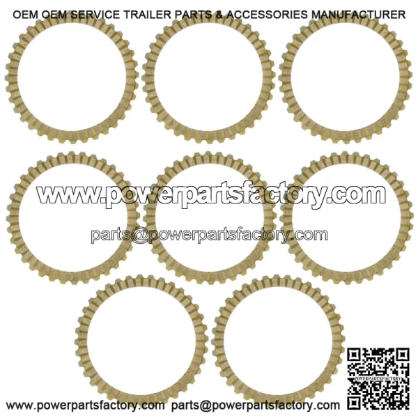 Clutch 37911-90 3791190 Friction Plates Set for Harley Davidson - Image 4