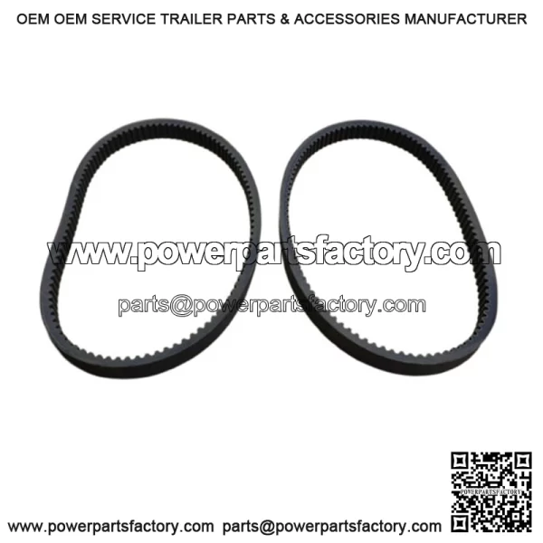 (2-Pack) 8M6-17641-00 Yamaha Snowmobile Drive Belt V-Belt SRX440 VMX540