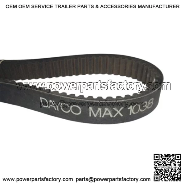 Vintage Snowmobile Polaris 1981 1982 Cutlass SS Drive Belt NEW Max 1038 - Image 2
