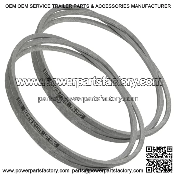 GX21833 GX20571 265238 Deck Drive Belt for John Deere LA165 X140 X165 Z255 - Image 2