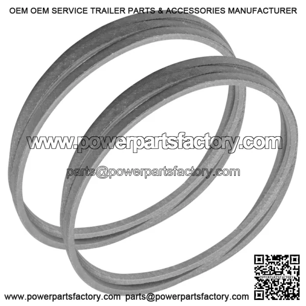 46" Deck Belt for Husqvarna YTA1946 YTA20V46 Yta22V46 YTH20K46 YTH21K46 - Image 2