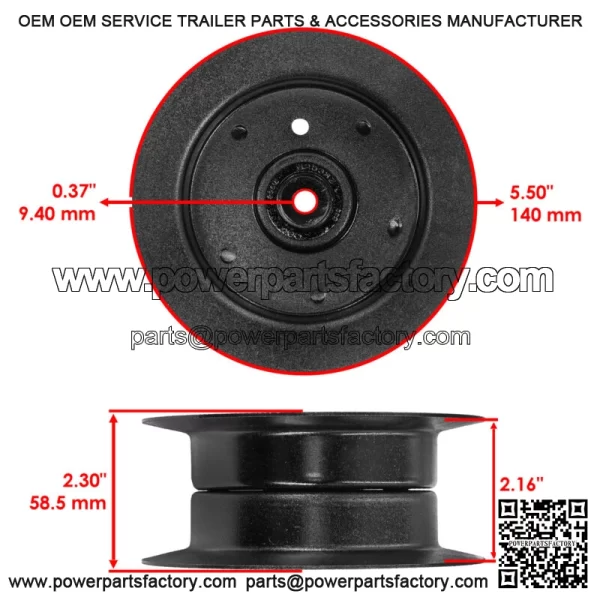 92-7082 78-8250 78-8250-03 Idler Pulley For Toro Lawn Boy - Image 2