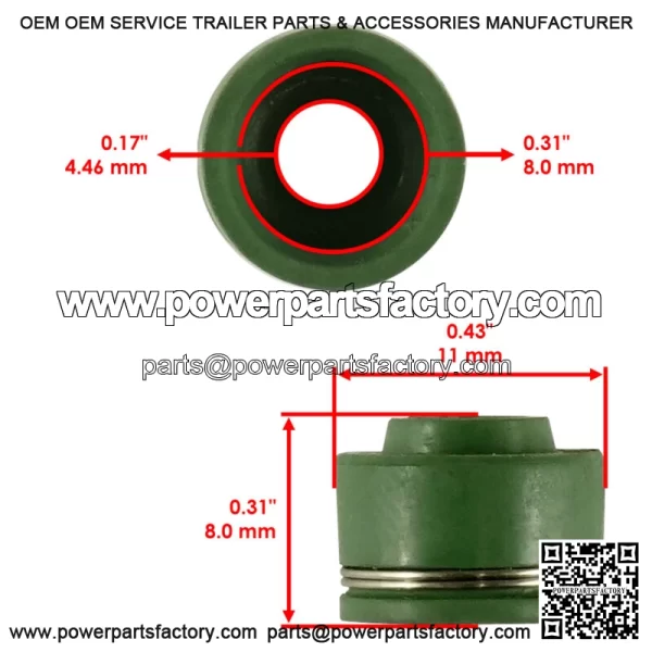 3007-152 3007-784 3007-860 3402-226 Intake & Exhaust Valve Kit For Arctic Cat - Image 4