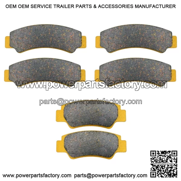 Traild CFMoto CFORCE 400/500 G2 2022-2024 Ceramic Brake Pad Set Front & Rear (For: CF-Moto) - Image 2