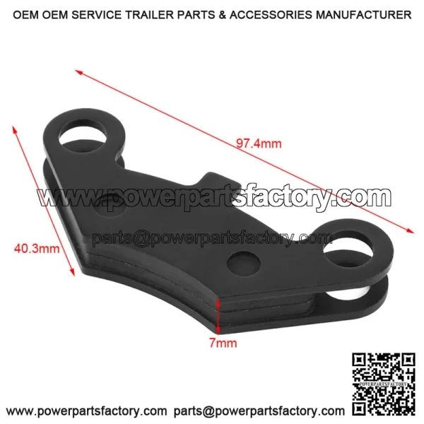 2 Pcs Front Brake Pads For CFMoto CF500 500cc 600cc X5 X6 X8 ATV UTV. - Image 3
