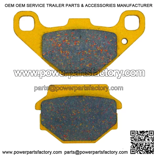 Traild CFMoto CForce 110 2023-2024 Ceramic Brake Pad Set Front & Rear (For: CF-Moto) - Image 3