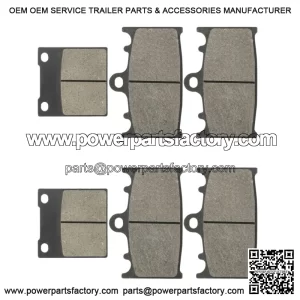 Front Rear Brake Pads for Suzuki GSX-R750 GSXR750 2000-2003 / TL1000S 1997-2001