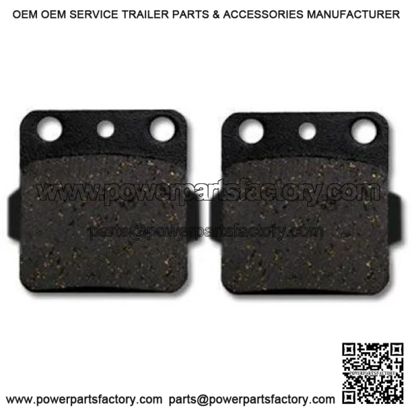 Yamaha Rear Brake Pads Wolverine (95-05) Warrior (87-04) Banshee (87-06)YFZ 450 (For: Yamaha) - Image 2