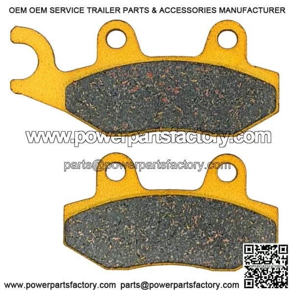 Yamaha YFZ 450 Ceramic Brake Pad Set Front & Rear 2004-2005 (For: Yamaha) - Image 3