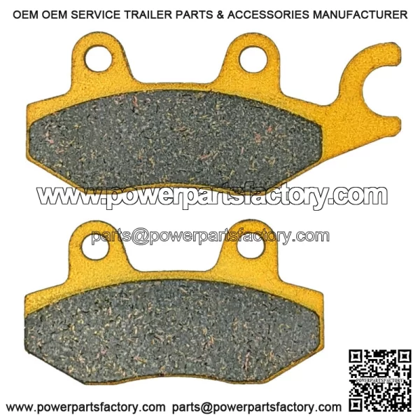 Yamaha YFZ 450 Ceramic Brake Pad Set Front & Rear 2004-2005 (For: Yamaha) - Image 4