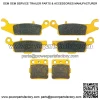 Yamaha Raptor 250 Ceramic Brake Pad Set Front & Rear 2008-2013 (For: Yamaha) - Image 2