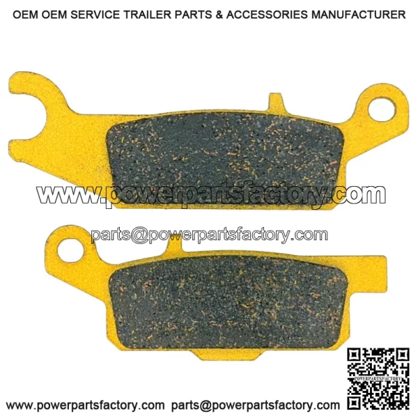 Yamaha Raptor 250 Ceramic Brake Pad Set Front & Rear 2008-2013 (For: Yamaha) - Image 4