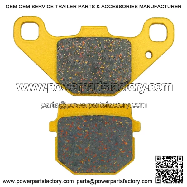 Traild Yamaha YFM Grizzly 300 2012-2013 Ceramic Brake Pad Set Front & Rear (For: Yamaha) - Image 5