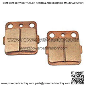 Semi-Metallic Brake Pads for 2008-2013 Yamaha YFM250 Raptor ATV [Rear]