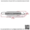 607616 Deck Idler Sping for Hustler 938563 940353 938035 937144 943431CE - Image 2