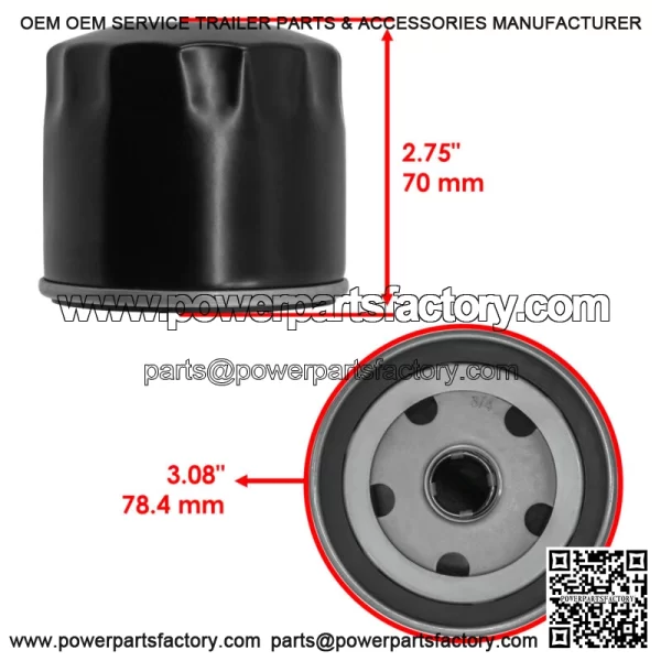 63-5004-00 2805001-S 063500400 Oil Filter For Kohler Bad Boy - Image 2