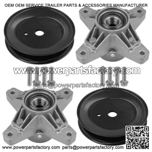 42" Deck Spindle & Pulley for Cub Cadet LT1018 13AB11CG710 13AX11CG710 618-3129