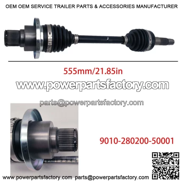 CFMoto 600 Rear Right CV Drive Shaft CF500 600 X5 X6 CF800 9010-280200-50001 - Image 2