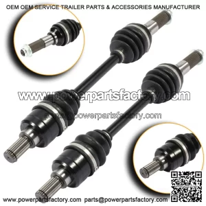 For Yamaha Grizzly 450 2011-2014 4x4 Pair Rear Left Right CV Axle Drive Shaft (For: Yamaha)