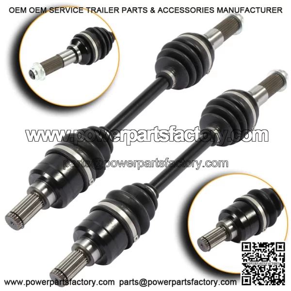 For Yamaha Grizzly 450 2011-2014 4x4 Pair Rear Left Right CV Axle Drive Shaft (For: Yamaha)