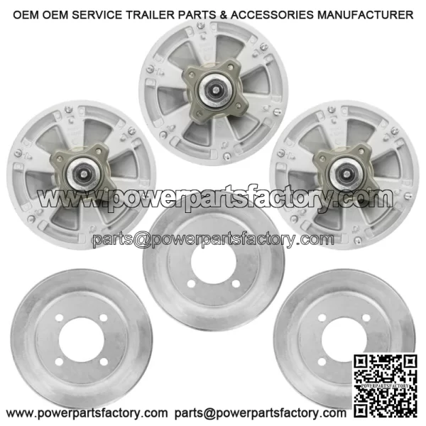 TCA24880 TCA20639 TCA17517 TCU26965 48" Deck Spindle with Pulley For John Deere - Image 5
