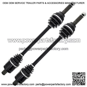Rear CV Axle Half Drive Shaft for Polaris Ranger 1000 XP HD 1337239 2 Pack