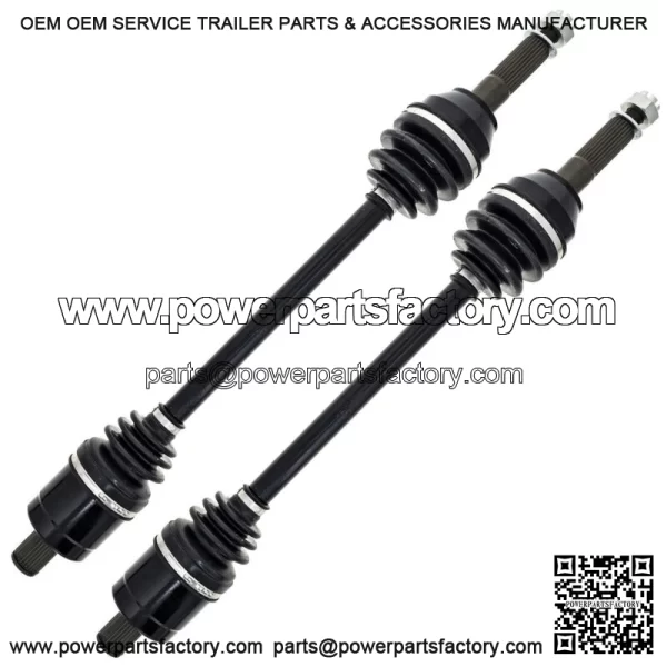 Rear CV Axle Half Drive Shaft for Polaris Ranger 1000 XP HD 1337239 2 Pack