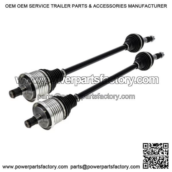 Rear CV Axle Half Drive Shaft for Can-Am Maverick 1000R Max XMR DPS 2 Pack - Image 2