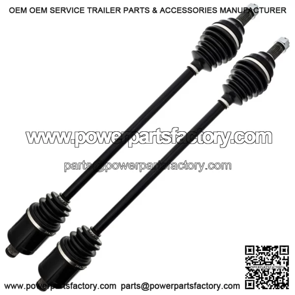 Rear CV Axle Half Drive Shaft for Polaris RZR XP Turbo S 1334318 2 Pack