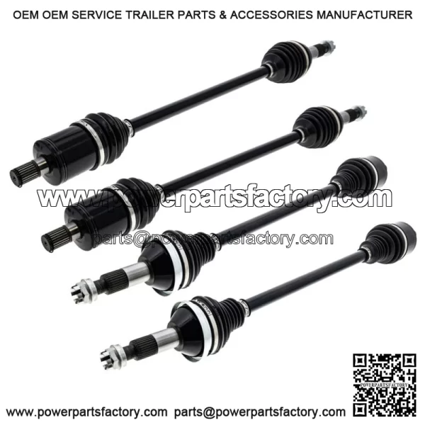 CV Axle Kit for Can-Am Defender HD10 XMR 705402420 705503051 Front Rear - Image 2
