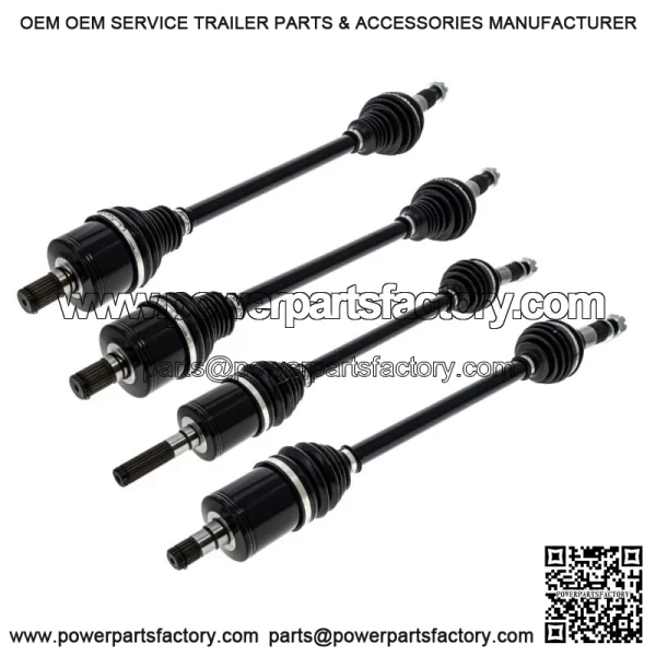 CV Axle Kit For Honda Pioneer 500 44220-HL5-A01 44320-HL5-A01 Front Rear - Image 2