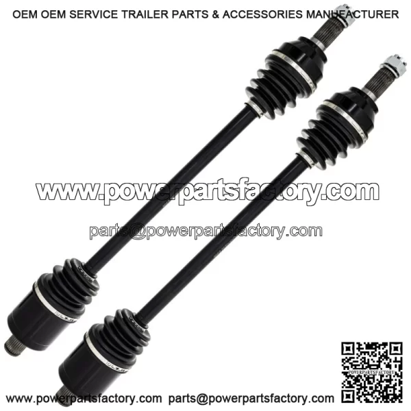 Rear CV Axle Half Drive Shaft for Polaris RZR XP 4 Turbo 1334189 2 Pack