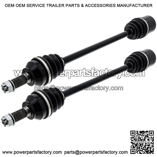 Rear CV Axle Half Drive Shaft for Polaris RZR XP 4 Turbo 1334189 2 Pack - Image 2
