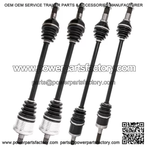 Complete F&R CV Axle Driveshaft Assembly Set for Can-Am Maverick 1000