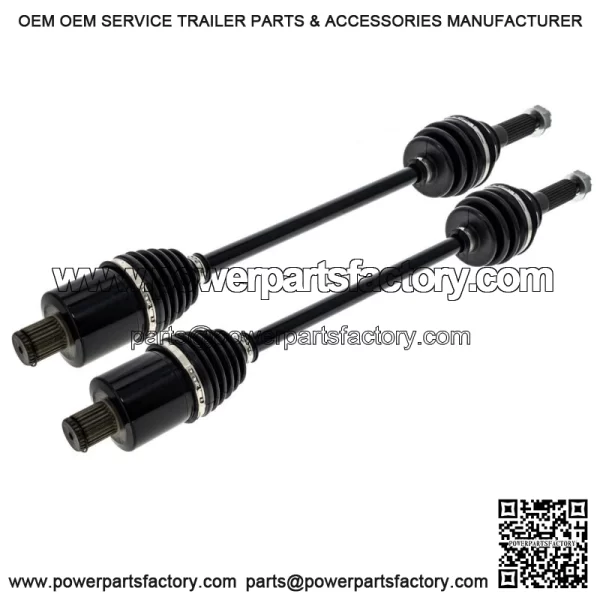 CV Axle Kit for Polaris Ranger XP 1000 Crew 1332637 1333589 Front Rear - Image 3