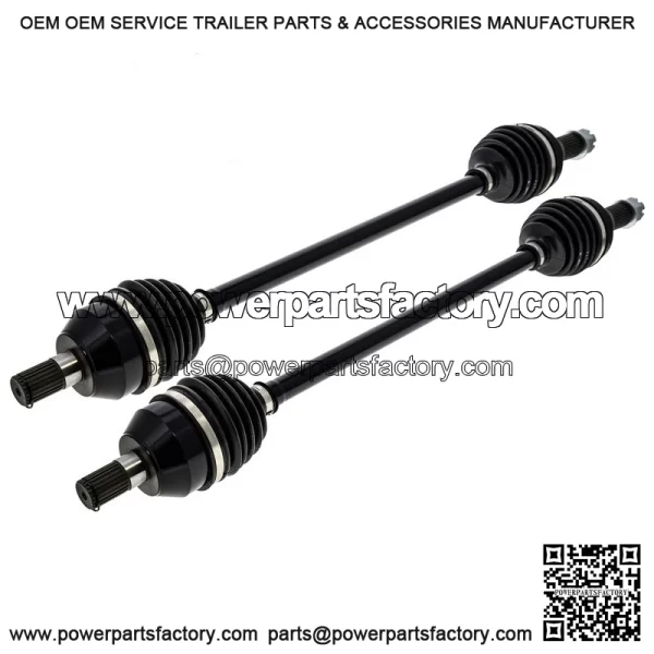 CV Axle Kit for Can-Am Maverick X3 Turbo 705401634 705502154 Front Rear - Image 2