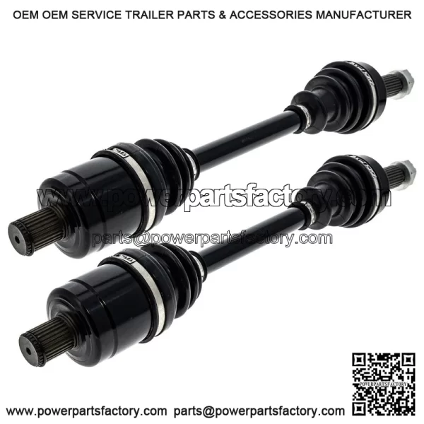 Rear CV Axle Half Drive Shaft for Polaris RZR Trail 900 1334372 UTV 2 Pack - Image 2