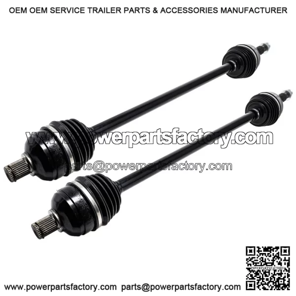 Front CV Axle Half Drive Shaft for Polaris RZR Pro R 4 1337064 UTV 2 Pack - Image 2