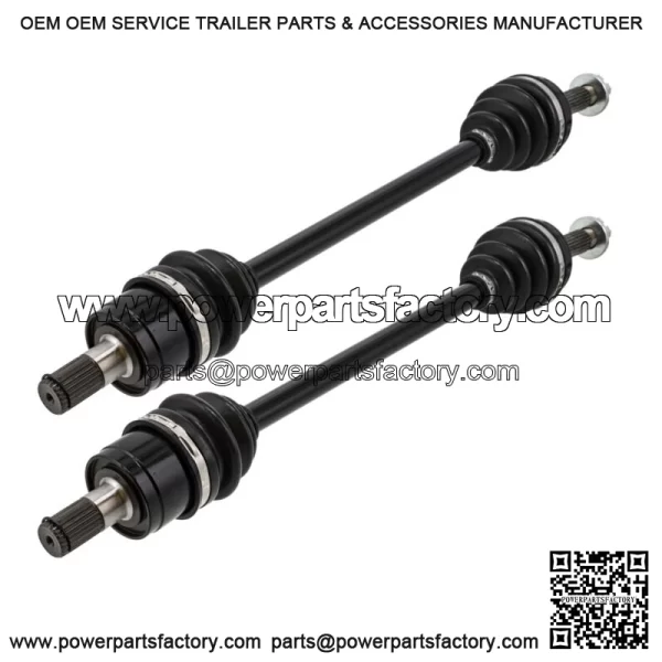 Complete Front & Rear CV Axle Driveshaft Assembly Kit for Kawasaki Teryx 750 - Image 2
