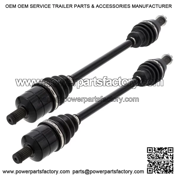 Front & Rear Left Right Axle Rebuild Kit for Polaris Ranger Crew 800 - Image 2